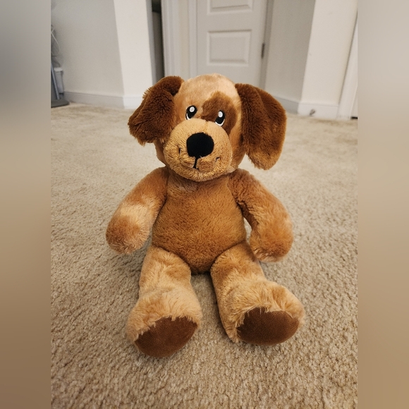 Build A Bear Dog Plush Stuffed Animal Tan Floppy Ear 15" Brown Sugar Pup  #W - Picture 1 of 3
